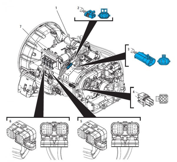 Eaton Fuller Hybrid Transmission Fault Code 63 Gear Motor Circuit Fault